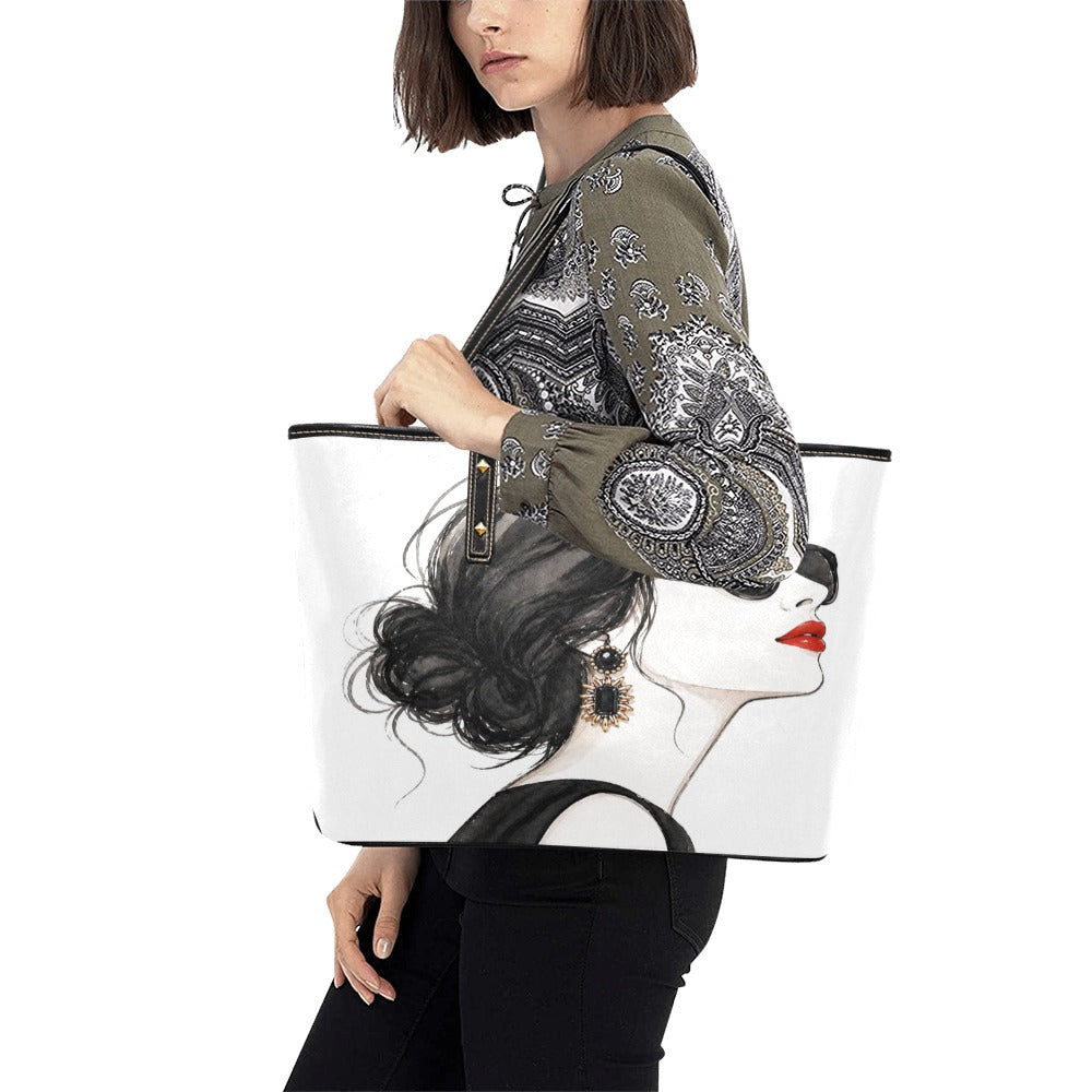 Große Damen Tragetasche – PU Leder Tasche