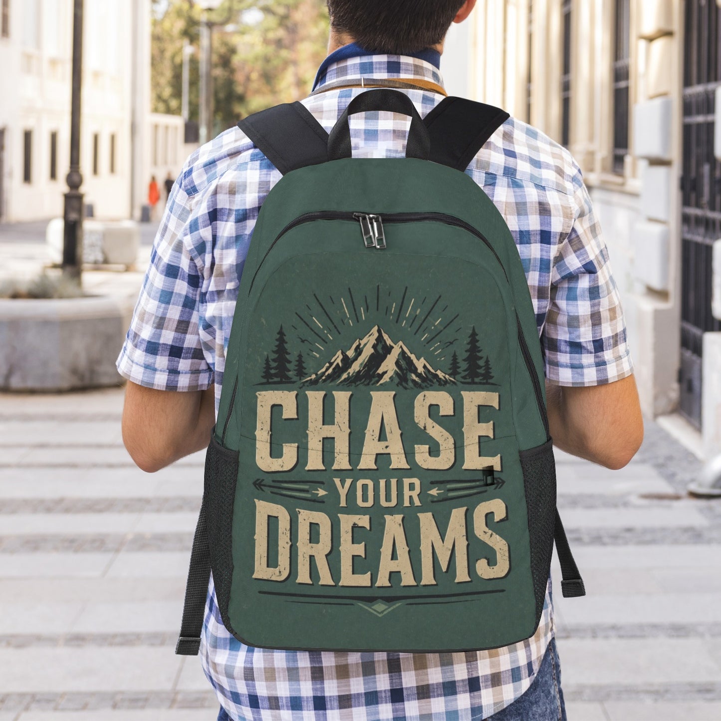 Freizeit Rucksack „Chase Your Dreams“ – Stylisch & Alltagstauglich