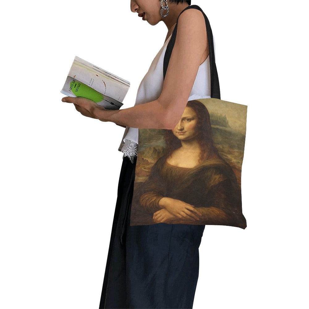 Canvas Tasche „Mona Lisa“ – Allover Print