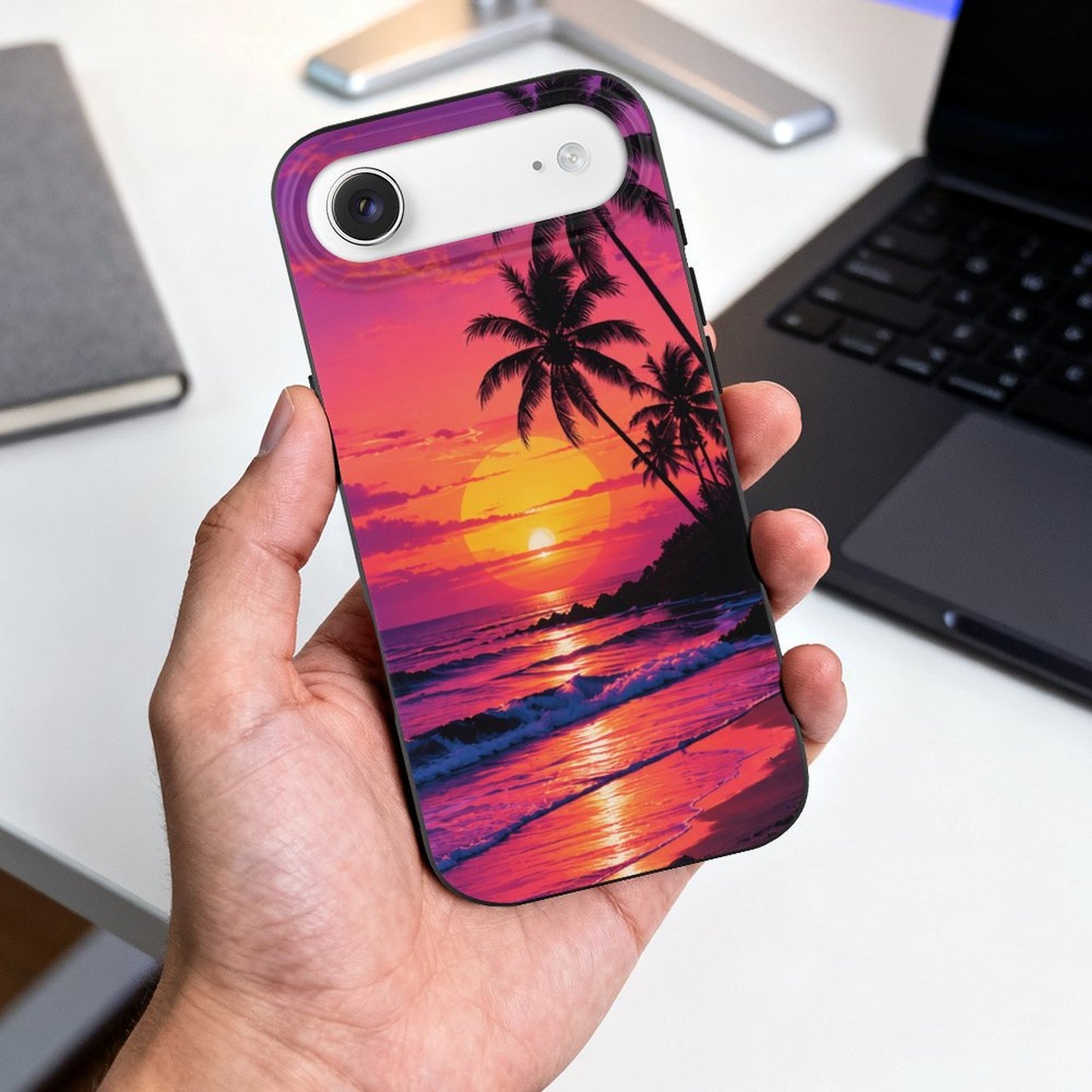 iPhone 17 Air Hülle – Schwarzes TPU Case