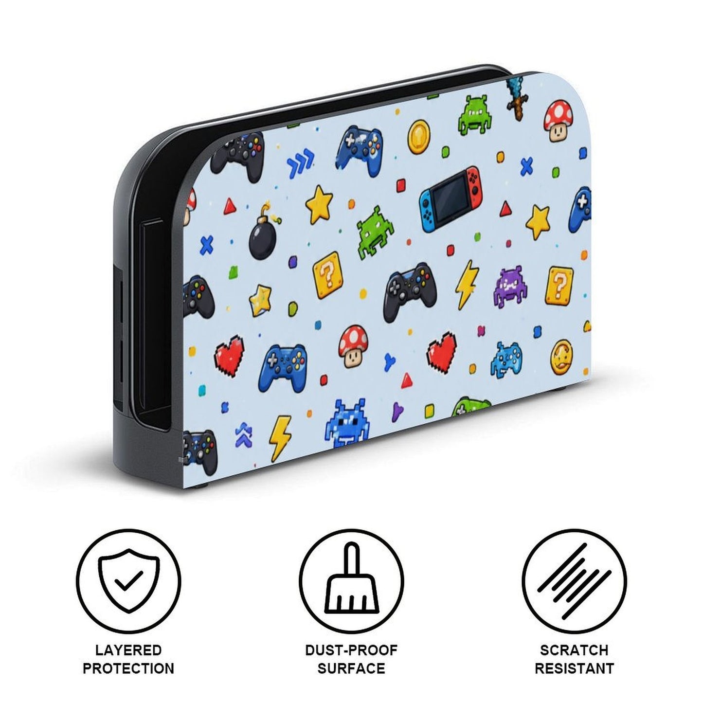 Nintendo Switch 2 Schutzfolie Gamer Design