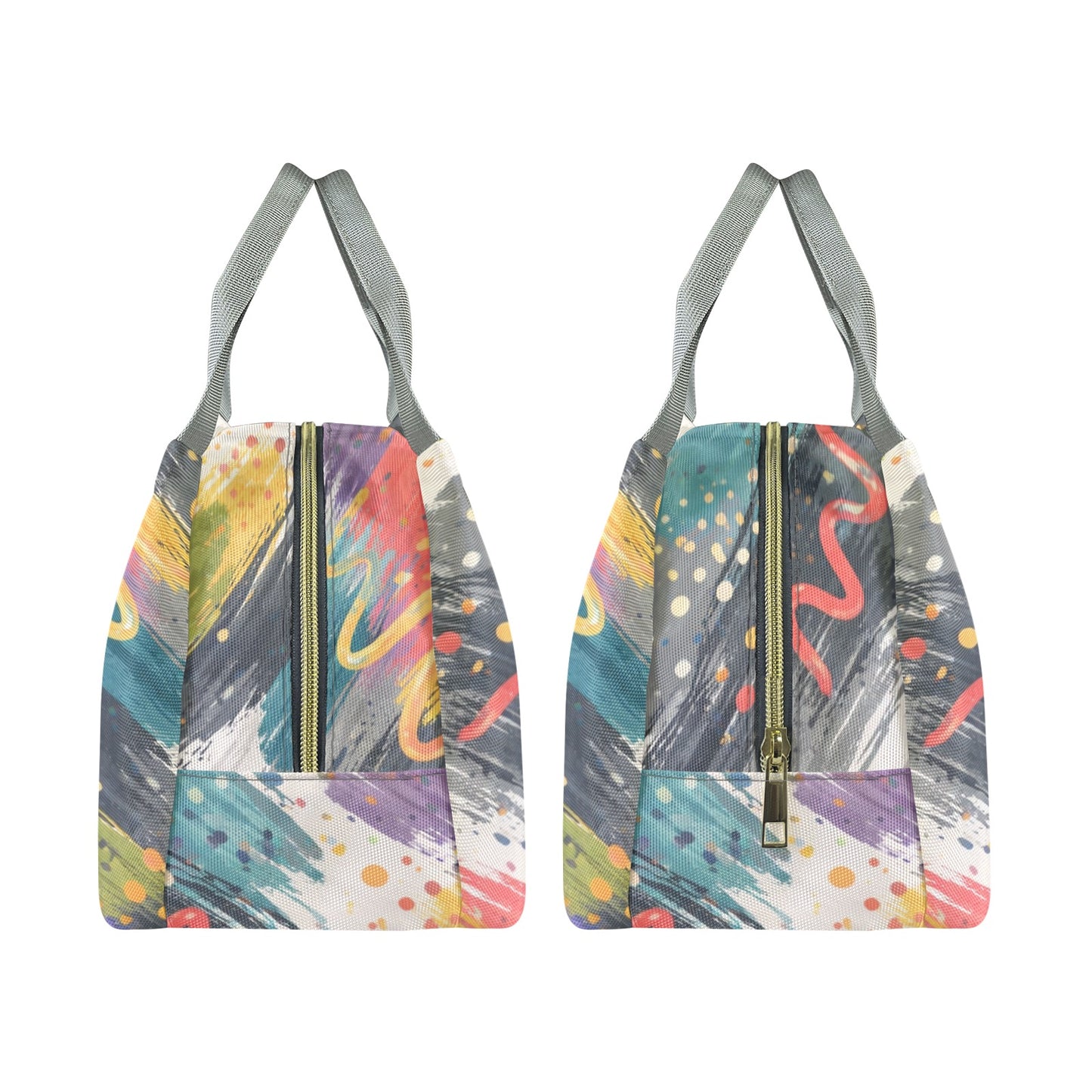 Bunte Lunchtasche – Kompakt & Stylisch