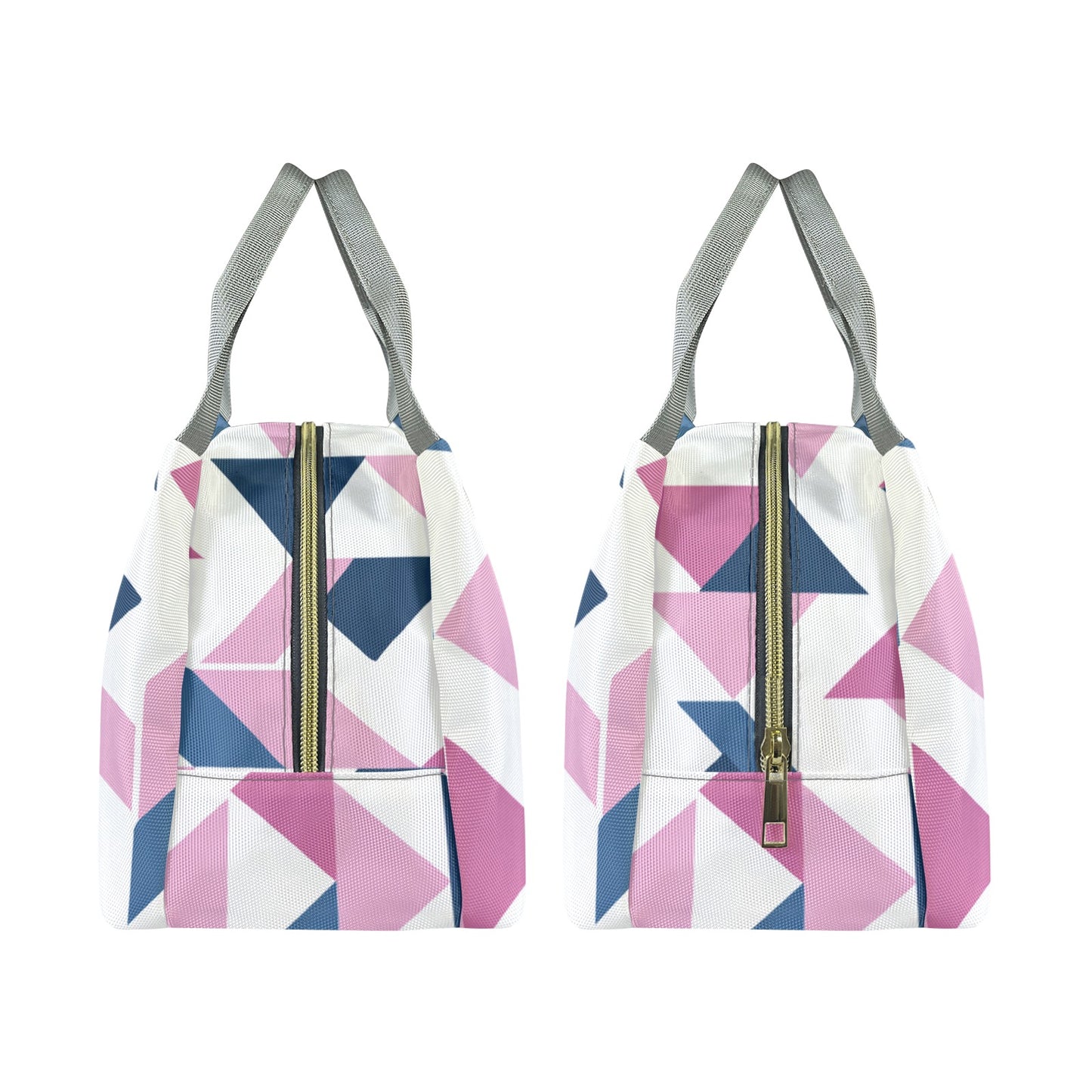 Geometrische Lunchtasche – Kompakt & Modern