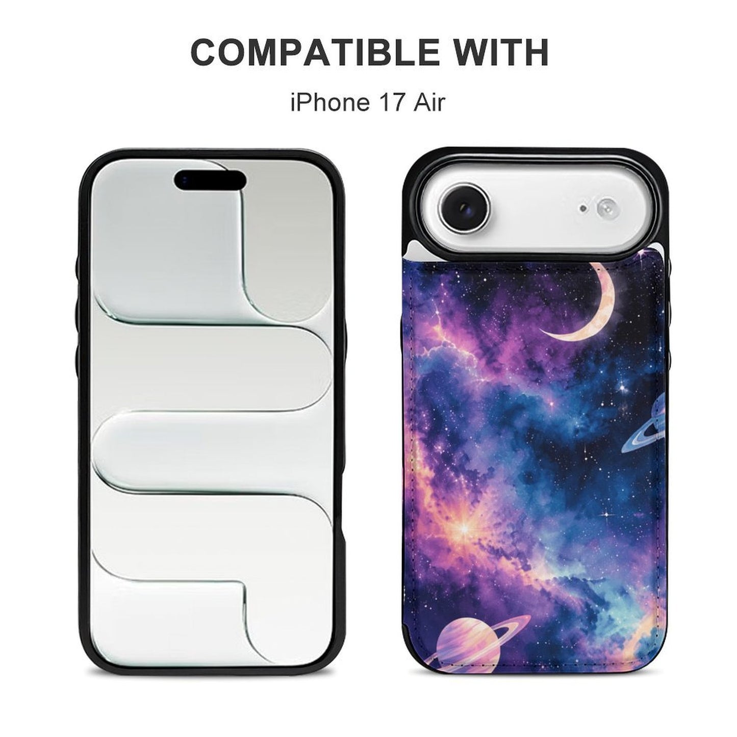 iPhone 17 Air Klapphülle mit Kartenfächern & Rundumschutz