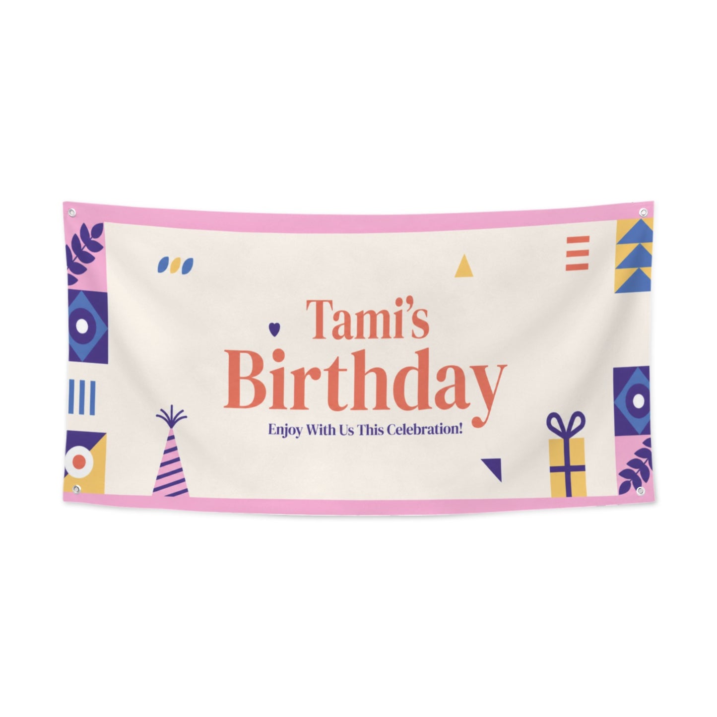 Individuelles Banner mit eigenem Motiv | 47×24 Zoll