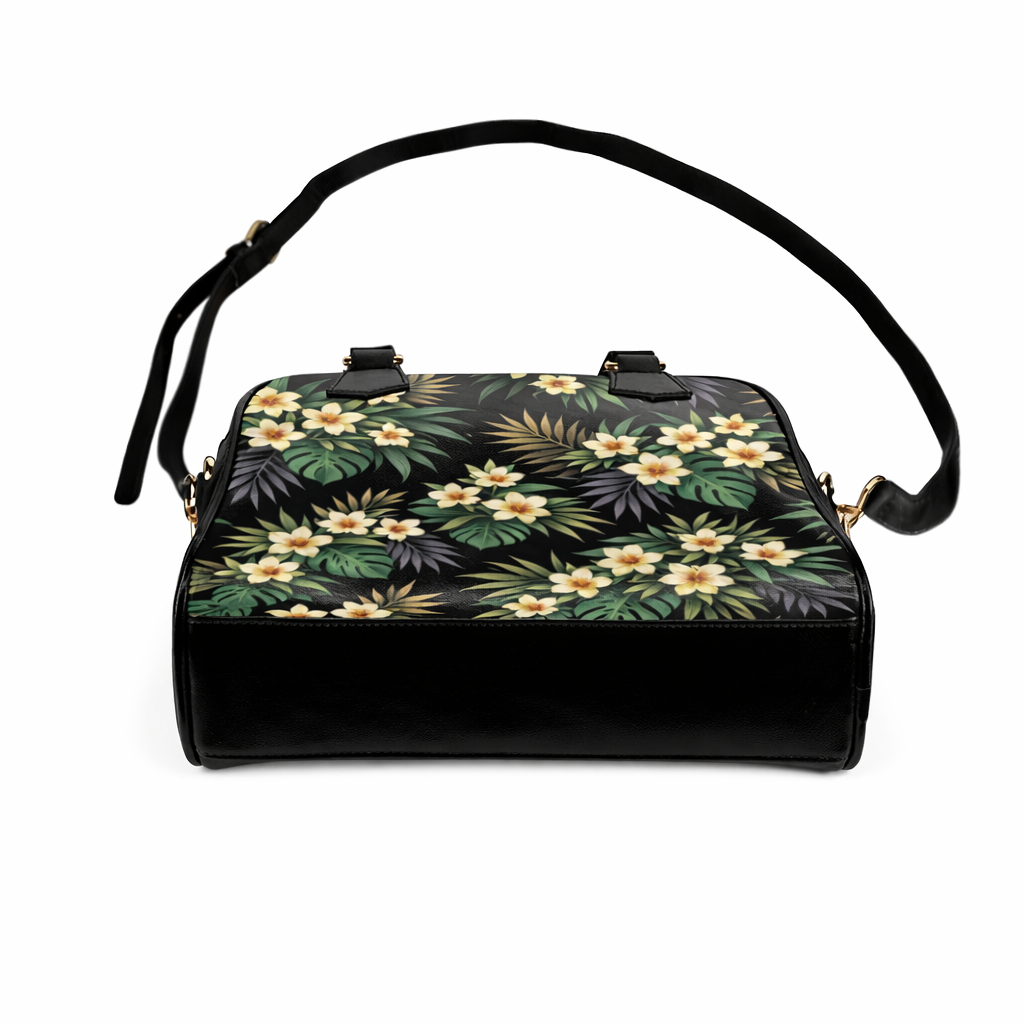 Florale Damen Handtasche aus PU-Leder