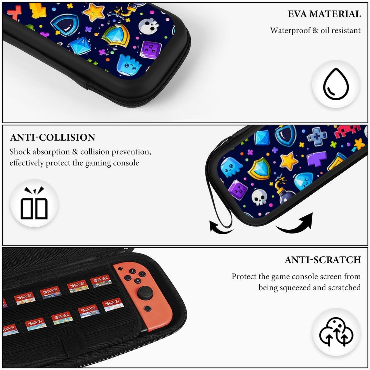 Nintendo Switch 2 Tragetasche Gamer Design