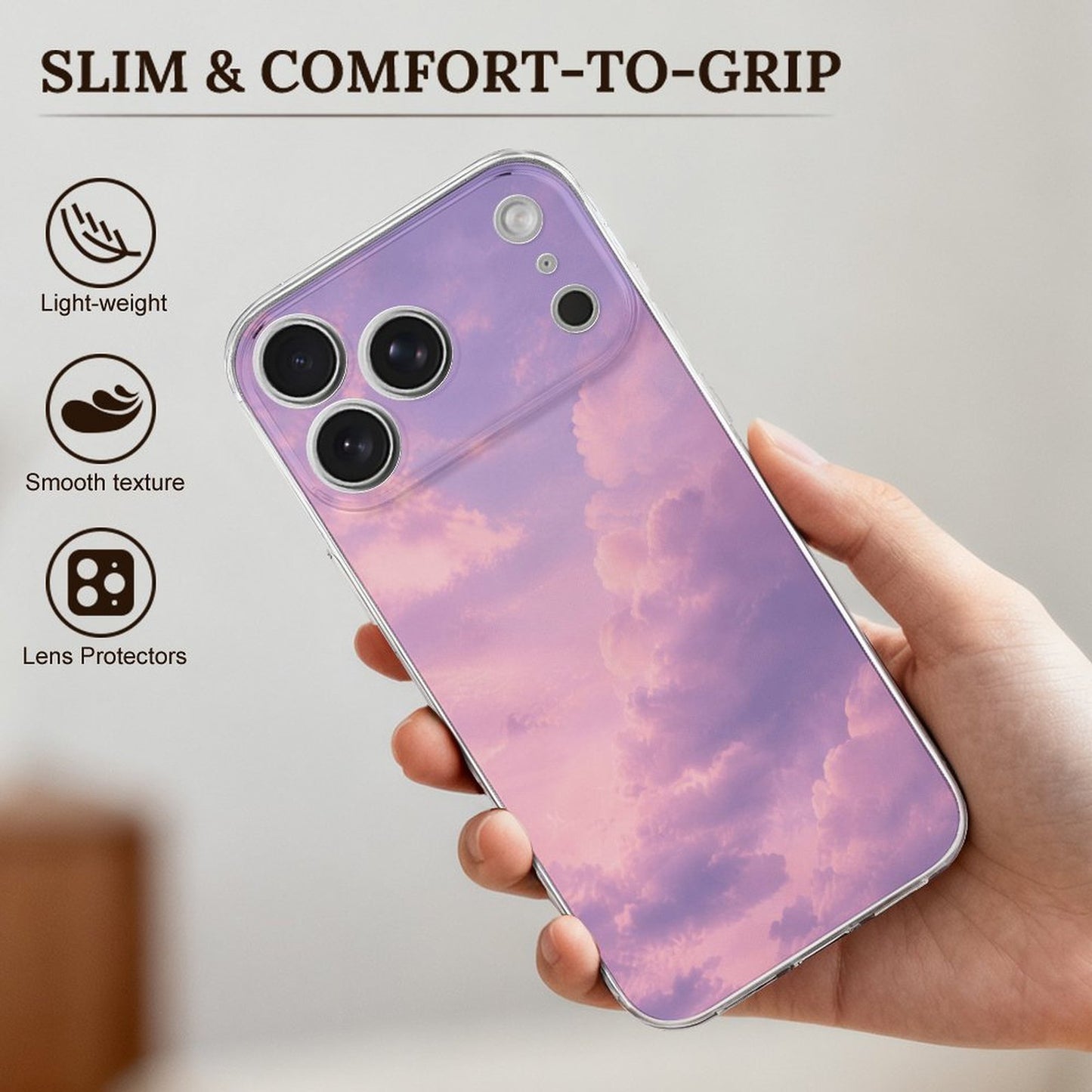 iPhone 17 Air Hülle – Transparente TPU Handyhülle