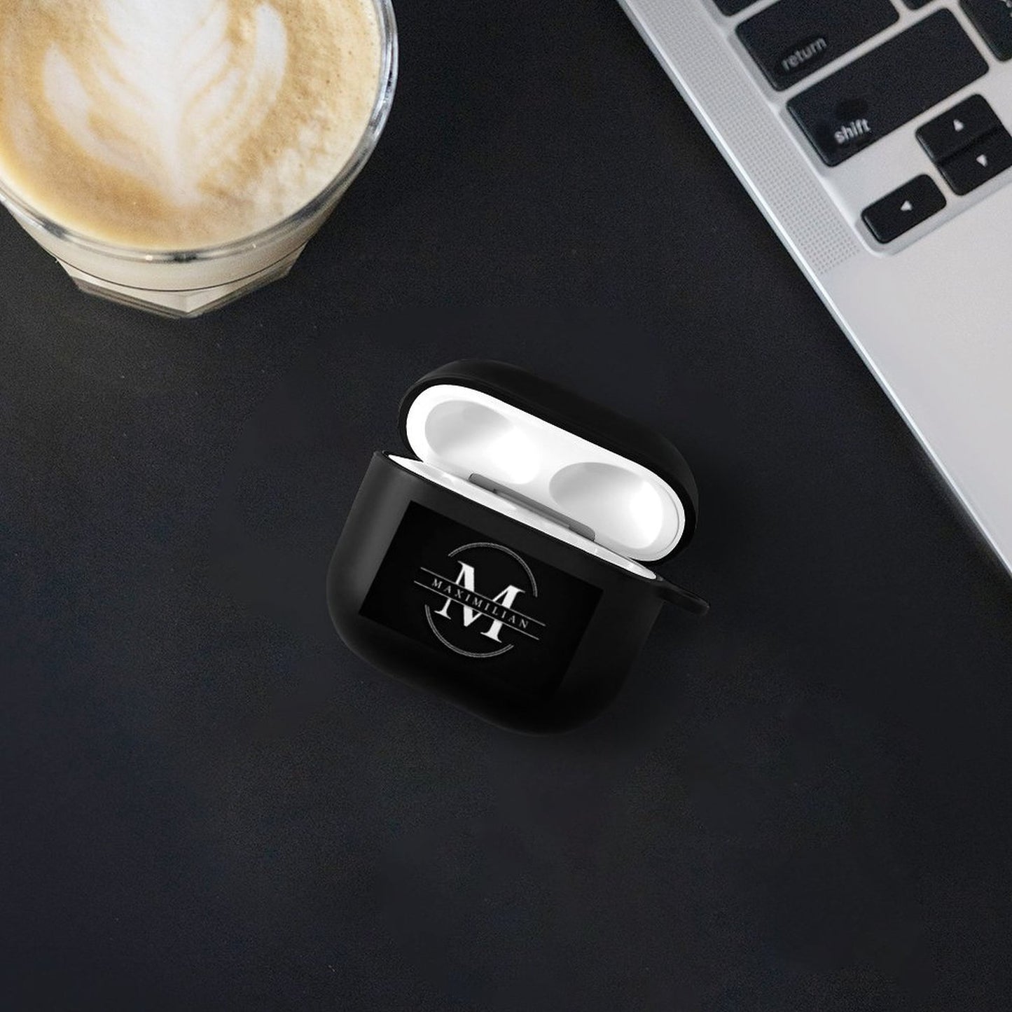 AirPods 4 Schutzhülle personalisiert mit Namen