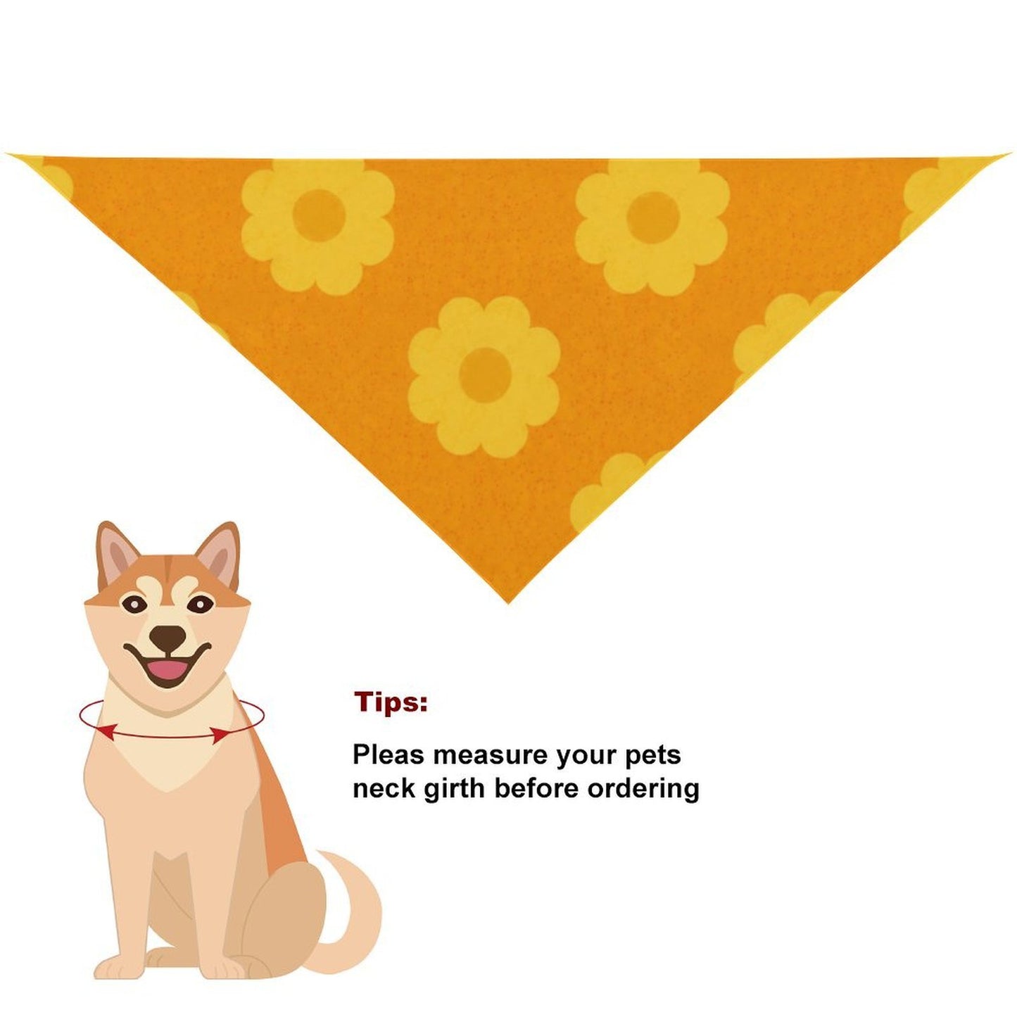 Haustier-Halstuch für Hunde & Katzen