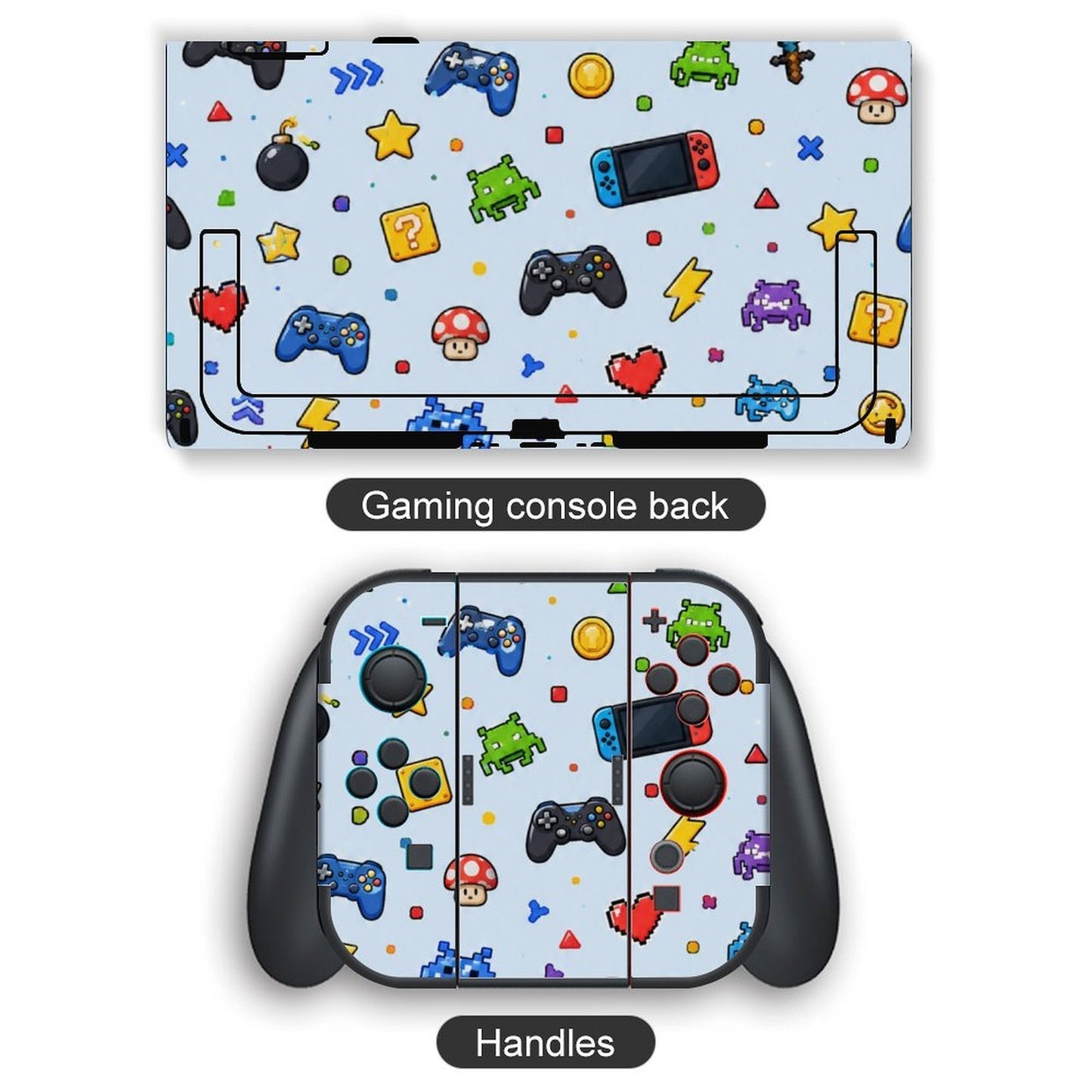 Nintendo Switch 2 Schutzfolie Gamer Design