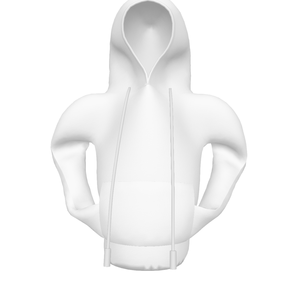 Auto Schaltknauf Hoodie Weiß