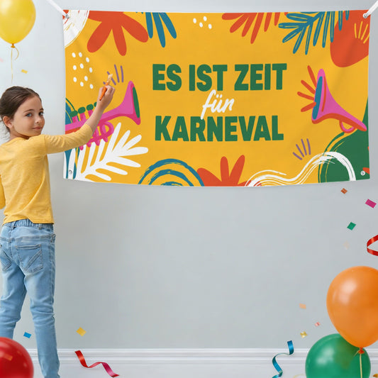 Personalisiertes Banner mit eigenem Text | 71×35 Zoll