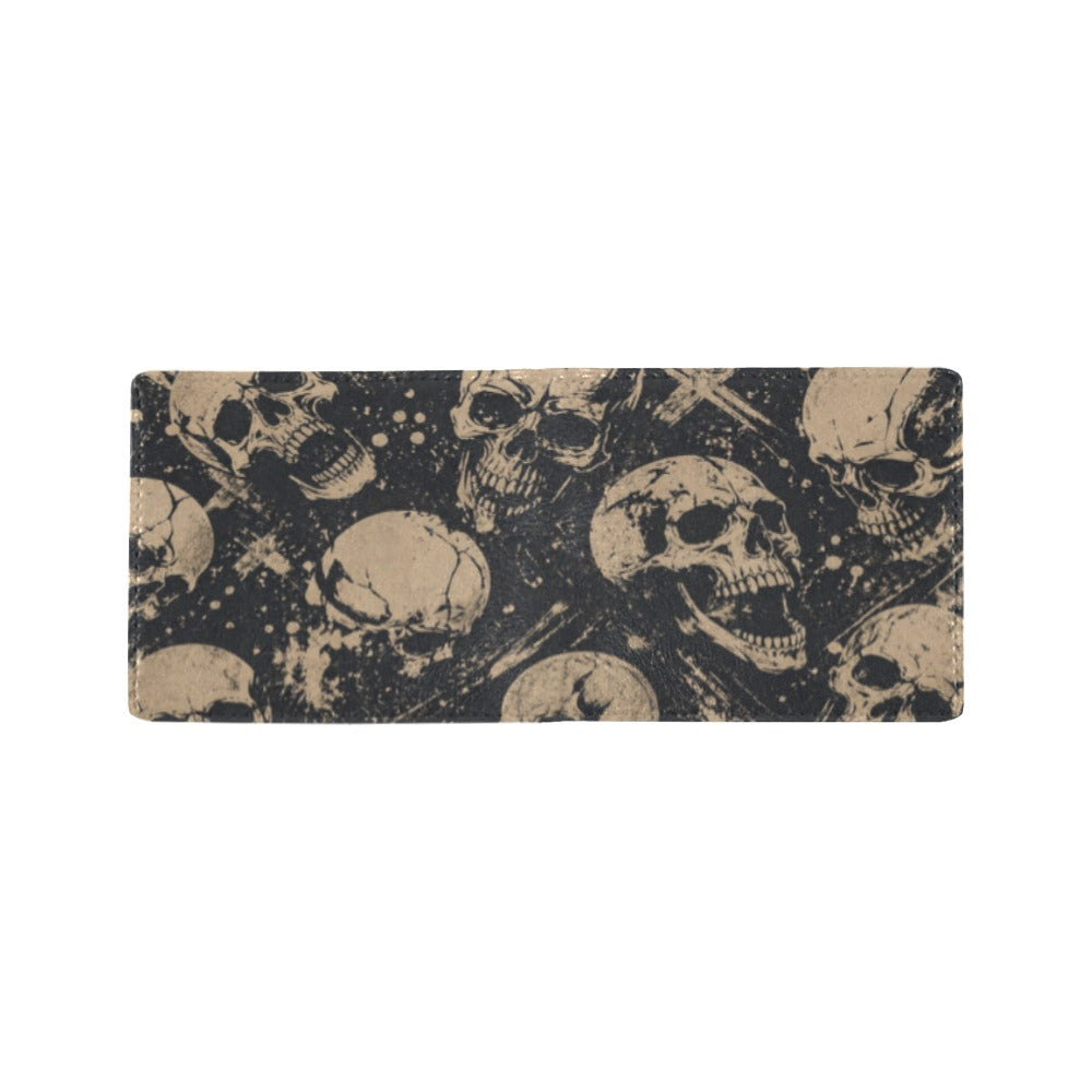 Bifold Geldbörse Herren – Skull Design
