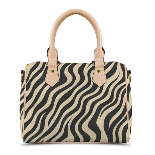 Damen-Handtasche im Zebra-Design