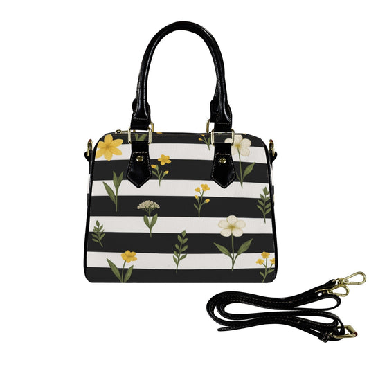 Damen Handtasche mit Blumenmuster