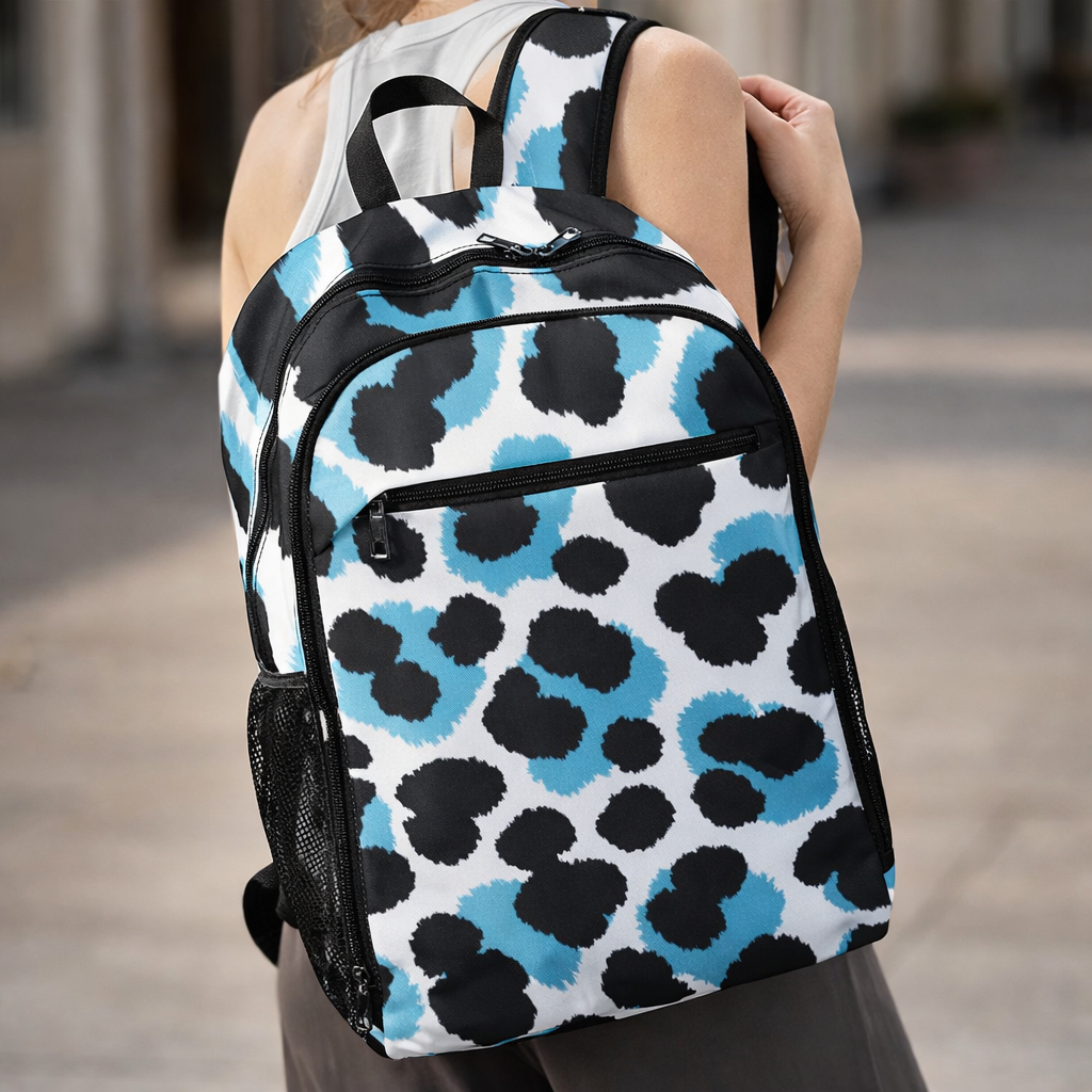 Freizeit- & Sport-Rucksack mit Allover-Print