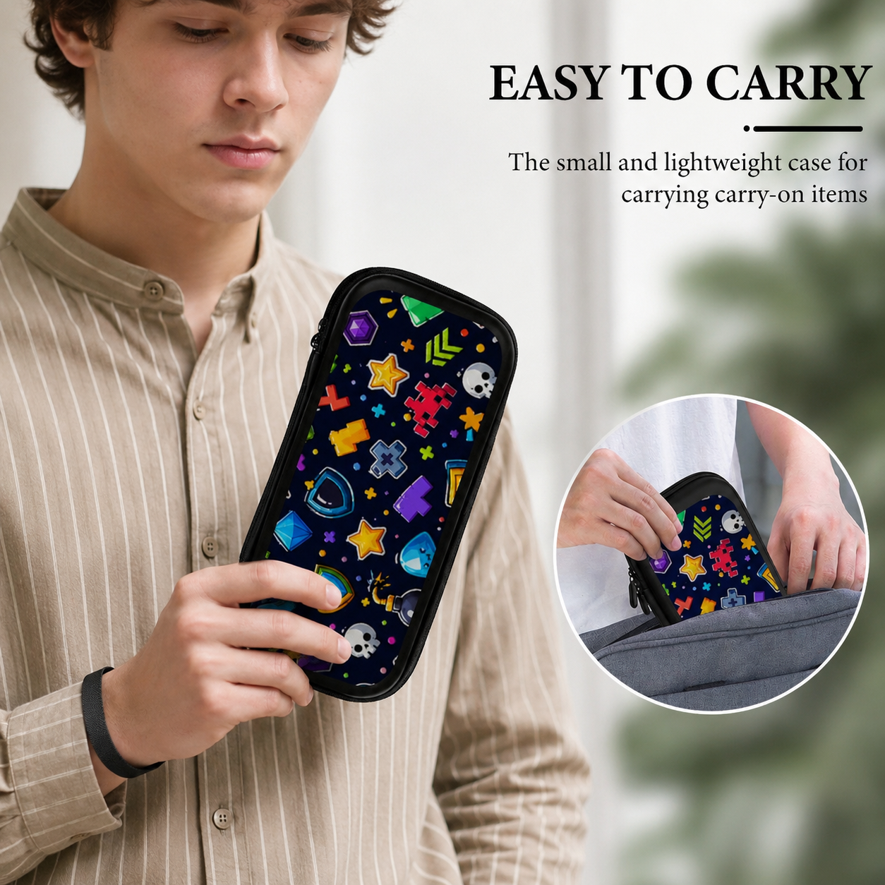 Nintendo Switch 2 Tragetasche Gamer Design