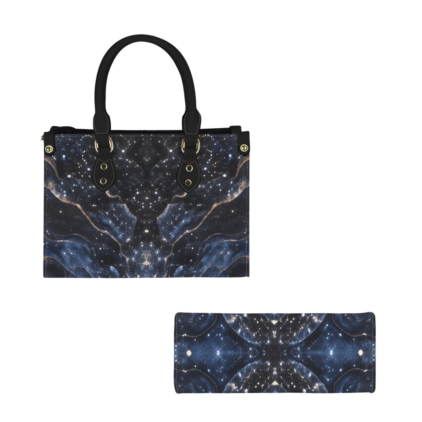 Damen Handtasche mit Galaxy-Design
