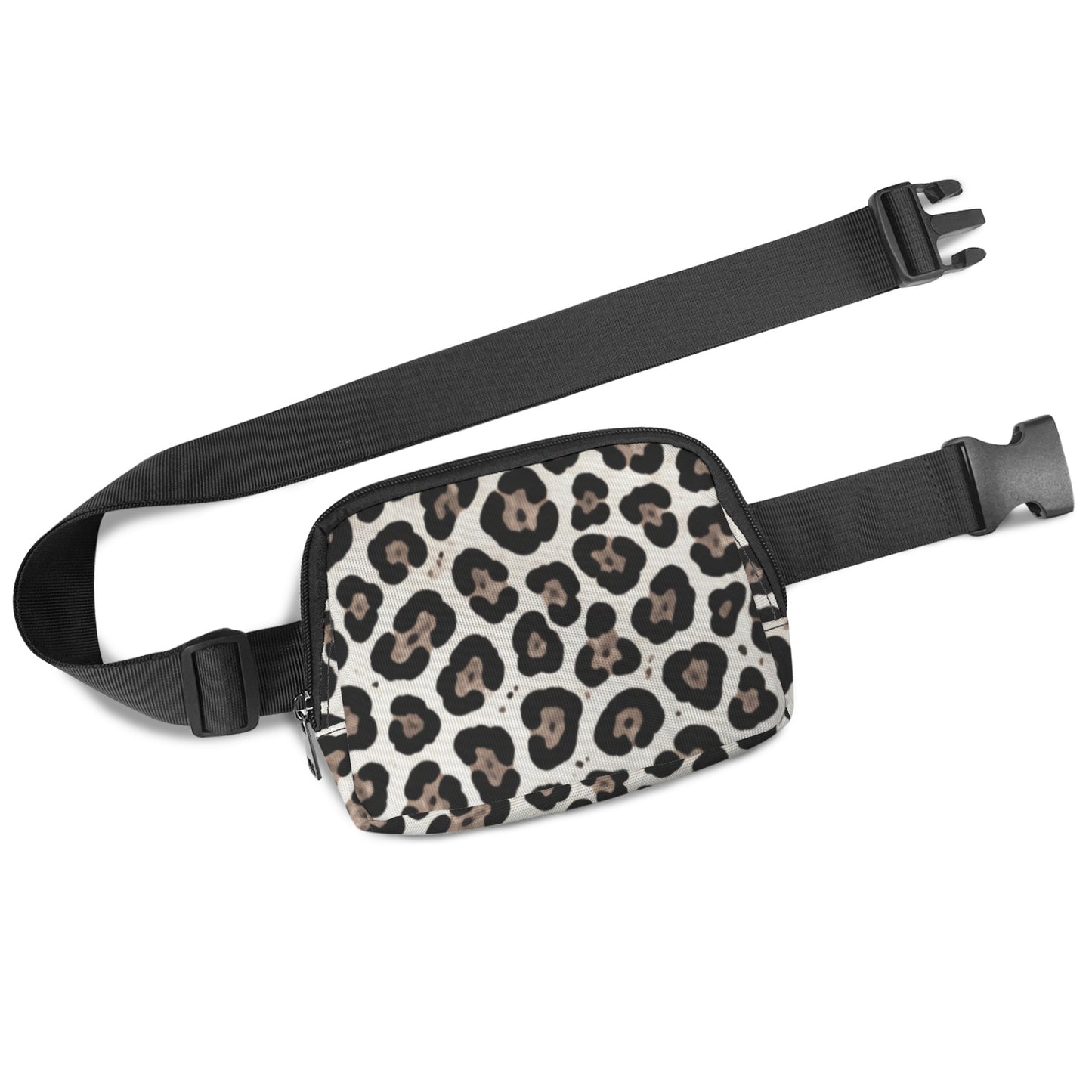 Kleine Gürteltasche mit Leo-Print