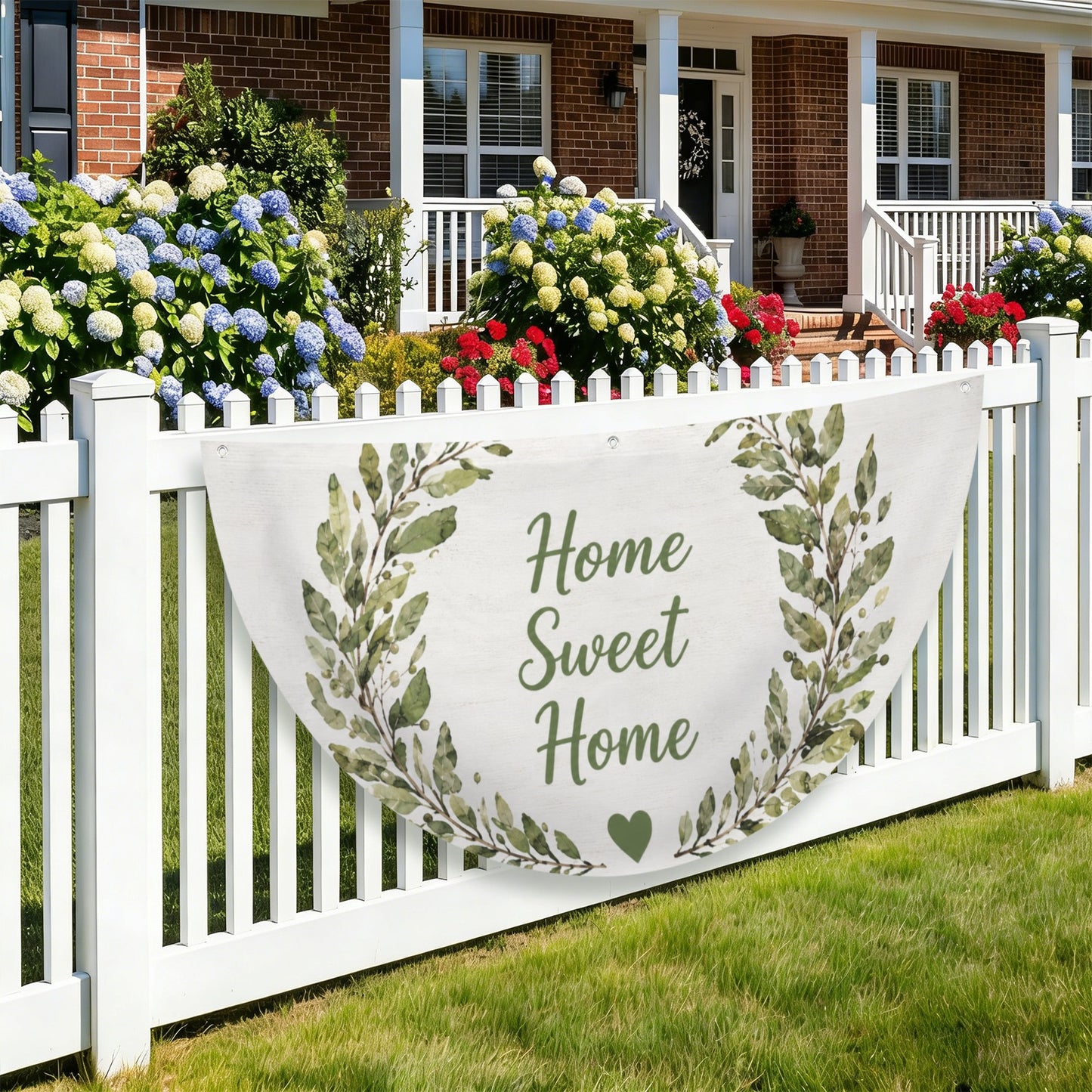 Home Sweet Home Halbkreisflagge