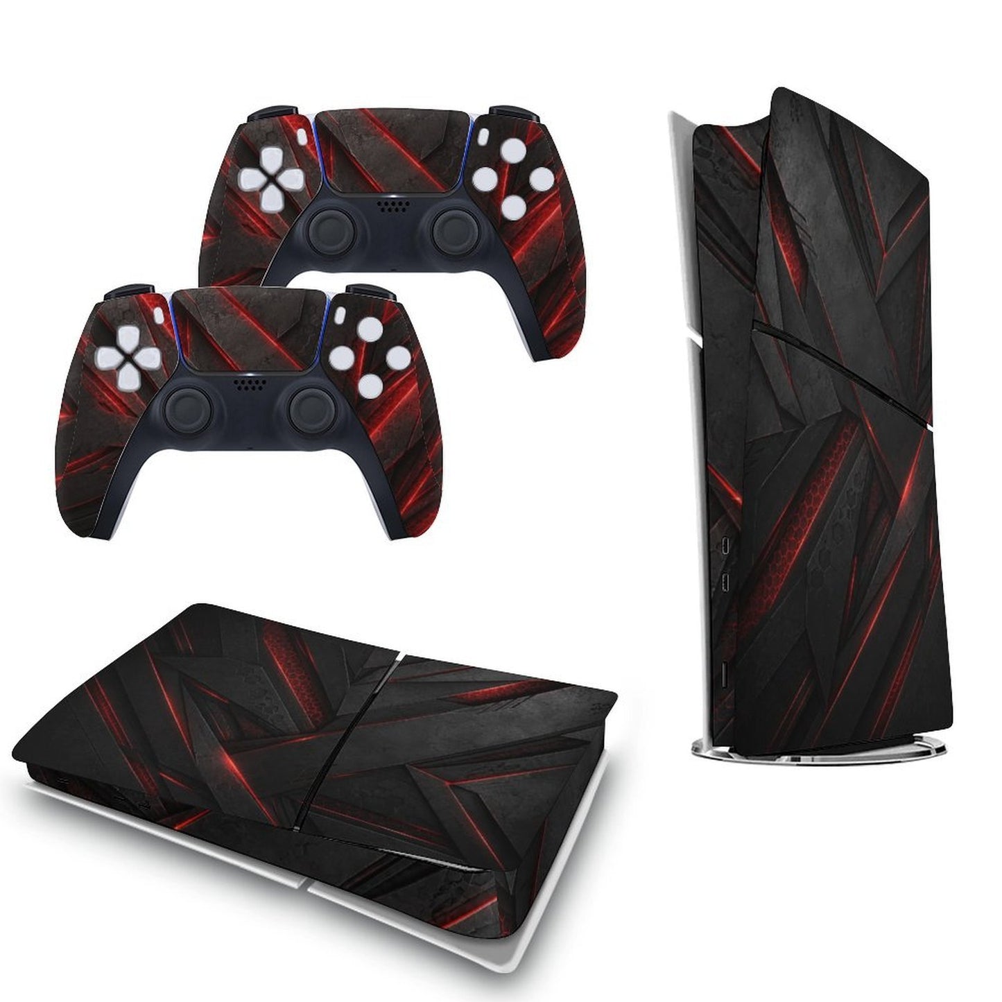 PS5 Slim Konsolen-Sticker (Digitale Edition)