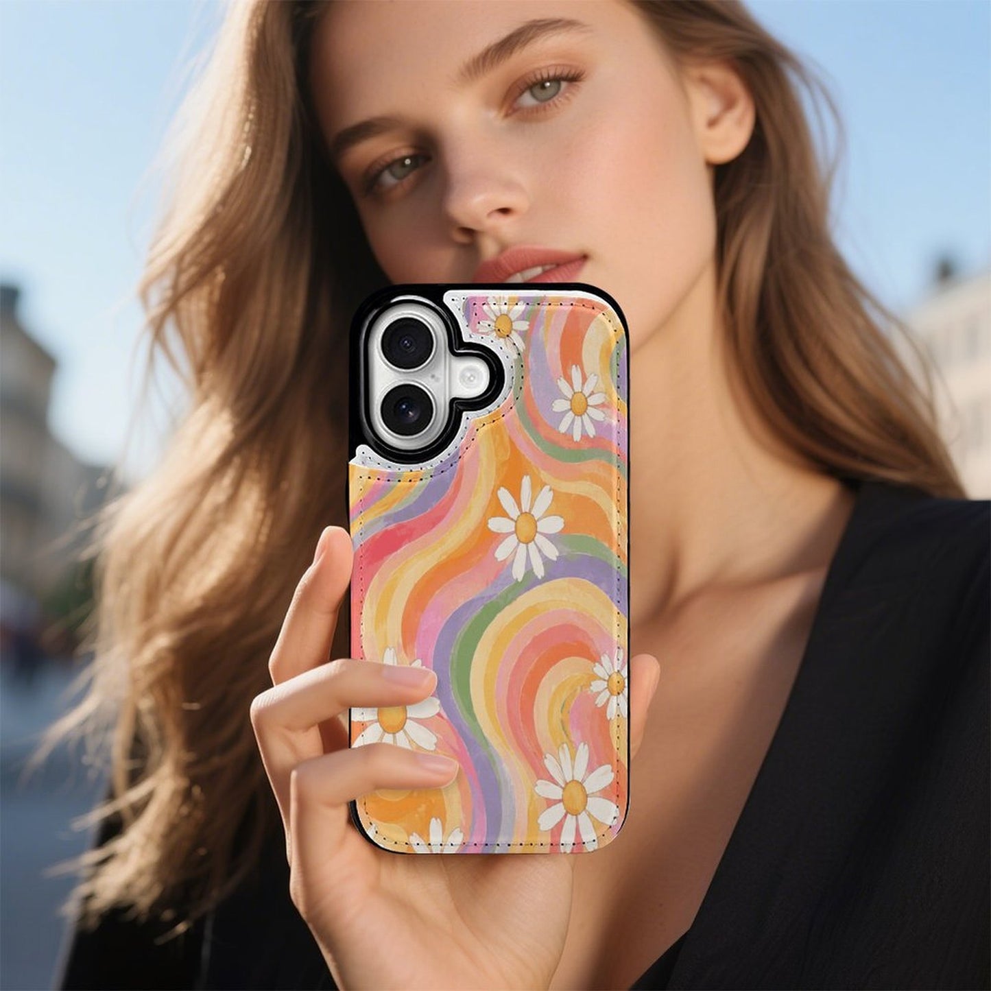 iPhone 17 Klapphülle mit Kartenfächern & Rundumschutz