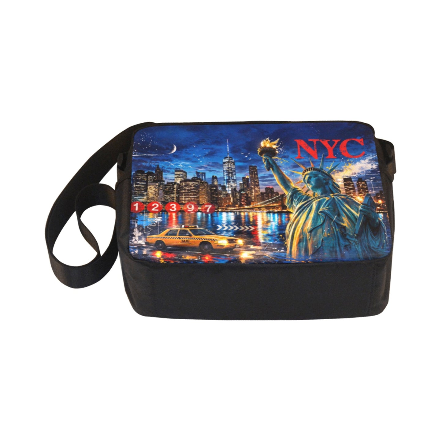 NYC Crossbody Tasche – Nylon Umhängetasche