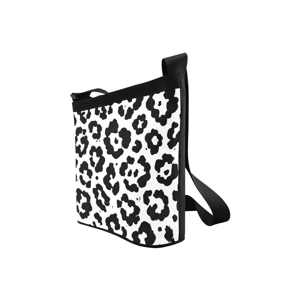 Damen Schultertasche mit modernem Leo-Muster