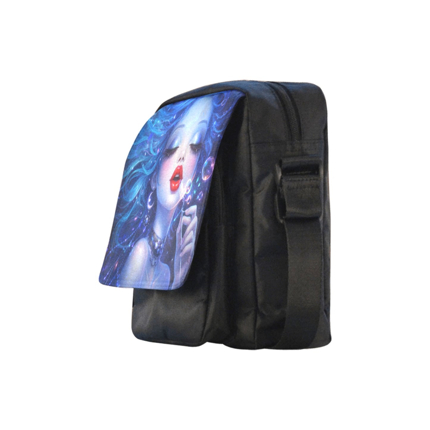 Damen Crossbody Tasche mit Fantasy Motiv (Model 1633)