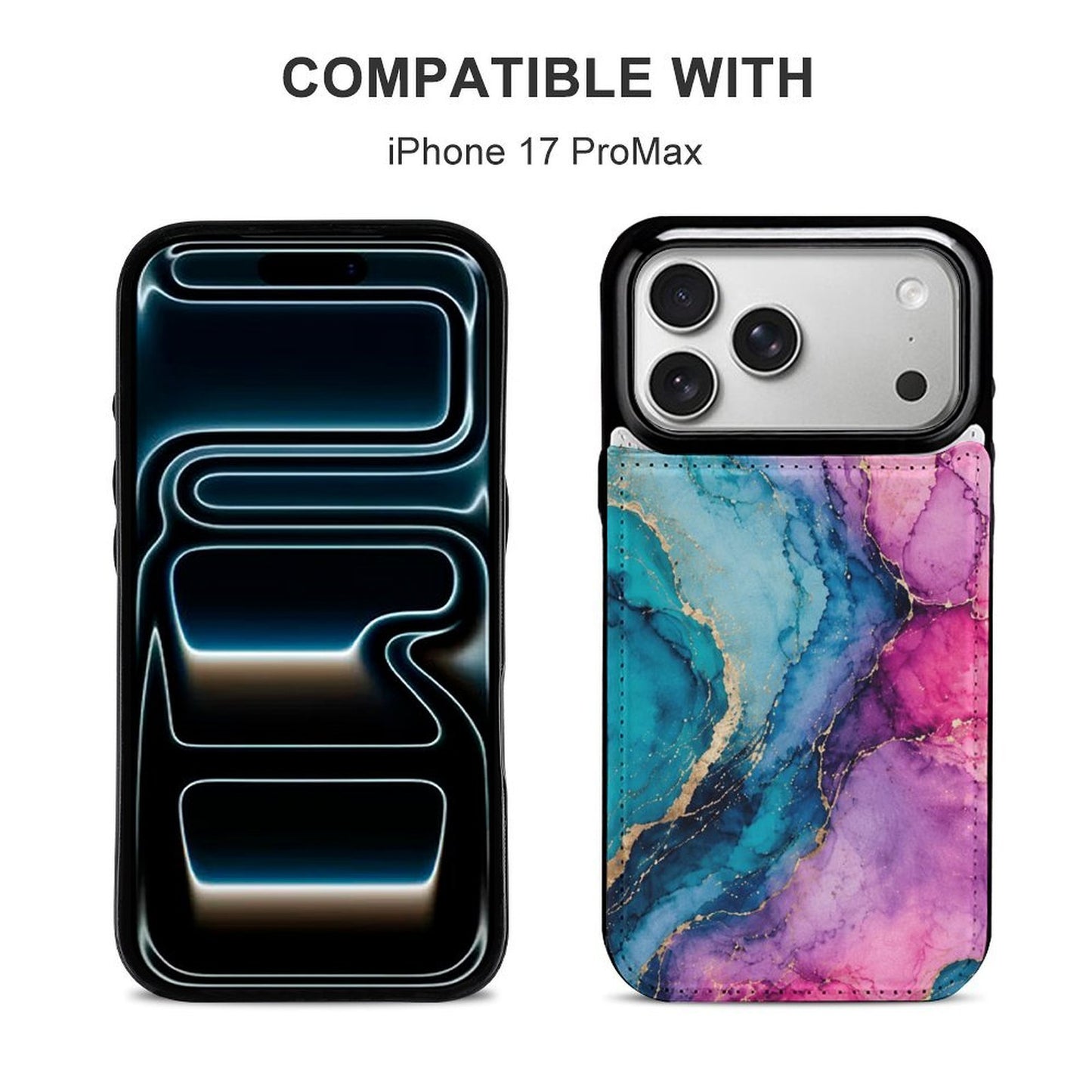 iPhone 17 Pro Max Klapphülle mit Kartenfächern & Rundumschutz