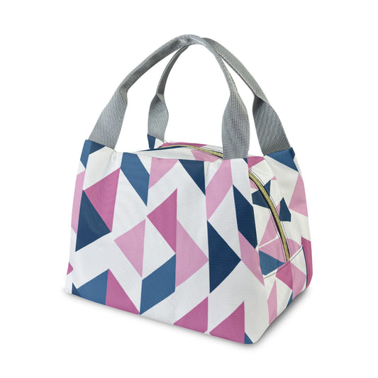 Geometrische Lunchtasche – Kompakt & Modern