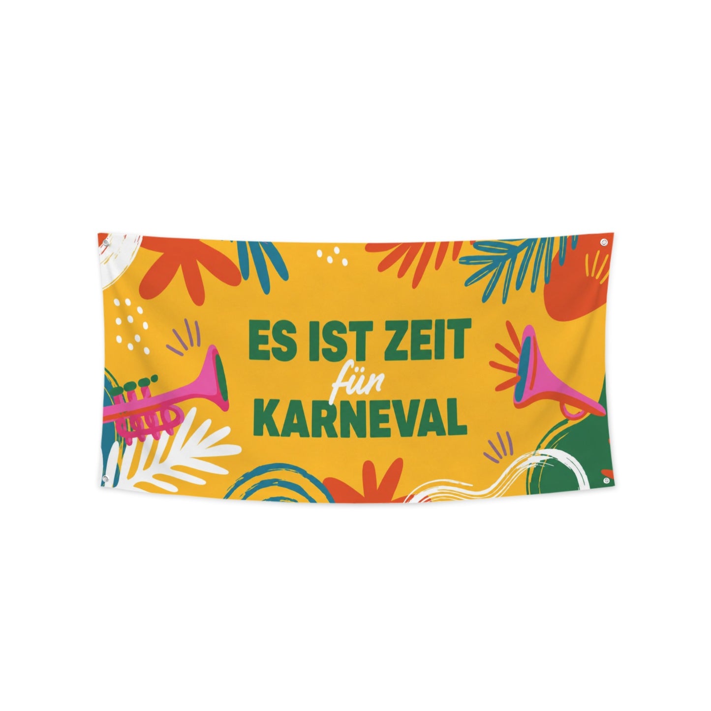 Personalisiertes Banner mit eigenem Text | 71×35 Zoll