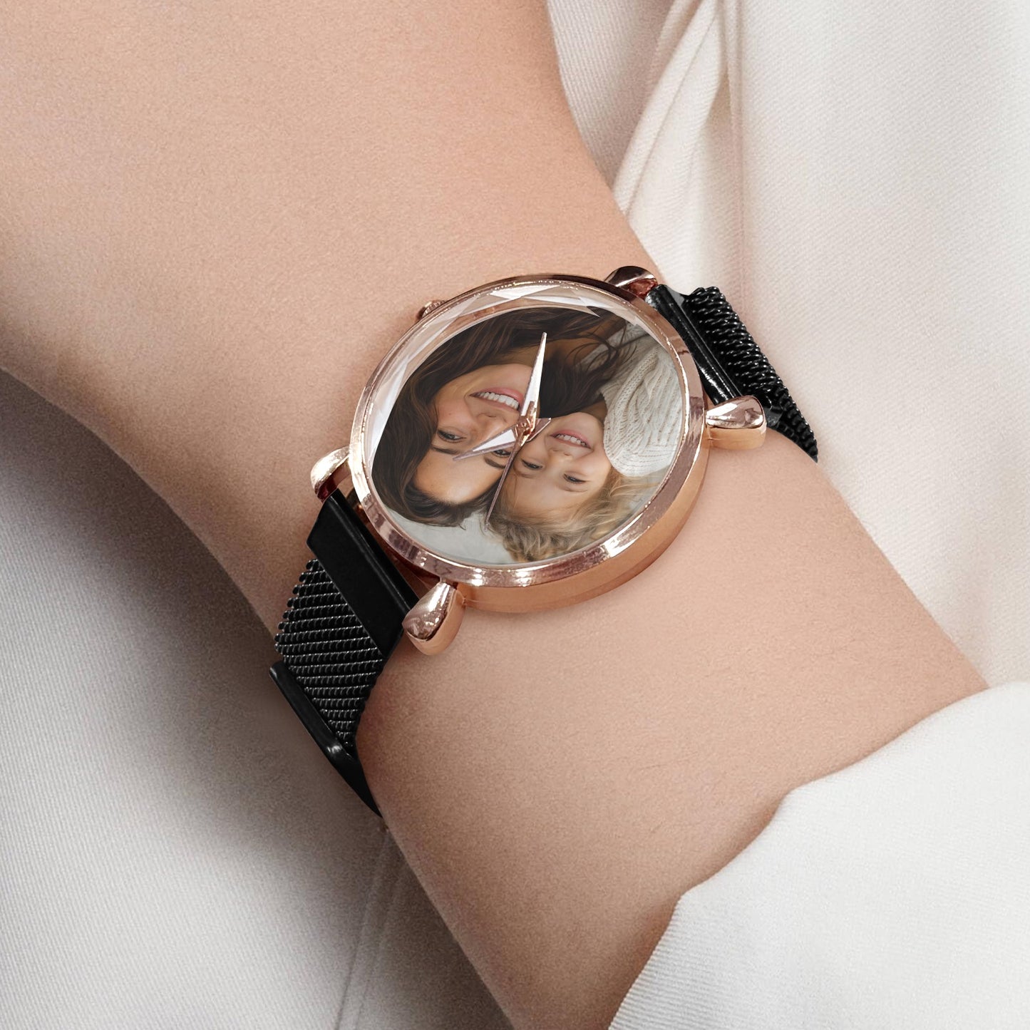 Personalisierte Damen Uhr mit Fotodruck