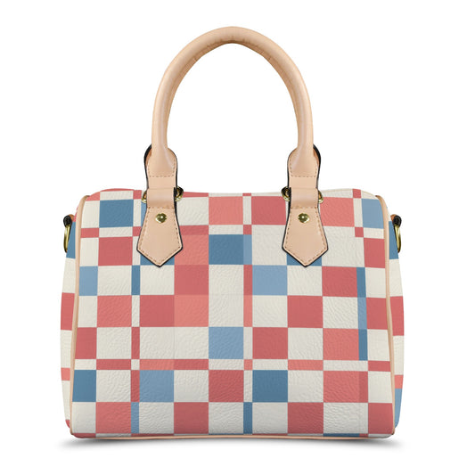 Damen Handtasche mit Karomuster