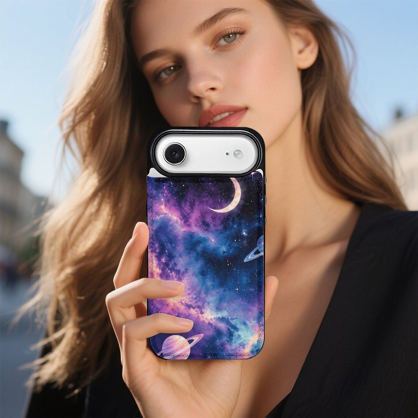iPhone 17 Air Klapphülle mit Kartenfächern & Rundumschutz