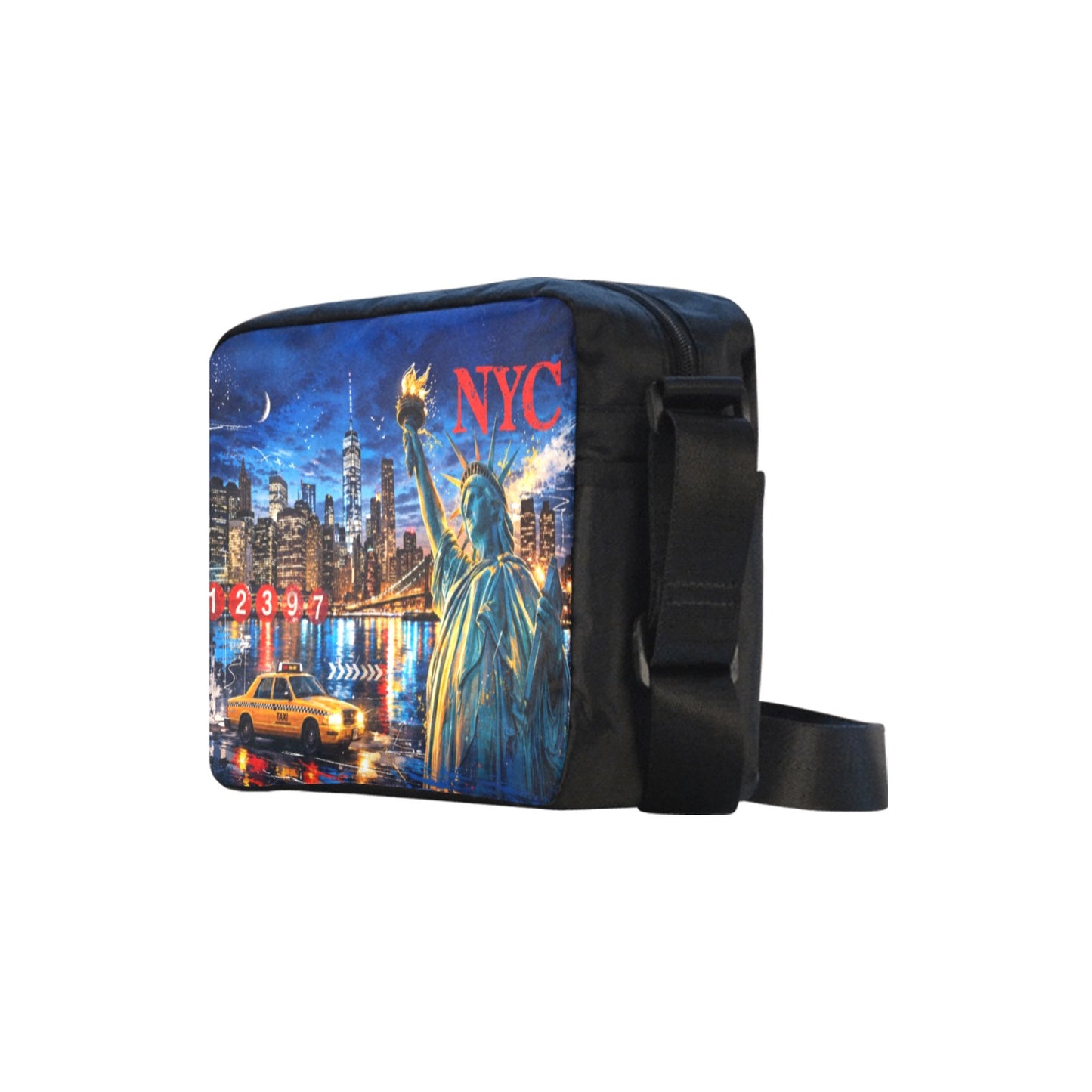 NYC Crossbody Tasche – Nylon Umhängetasche