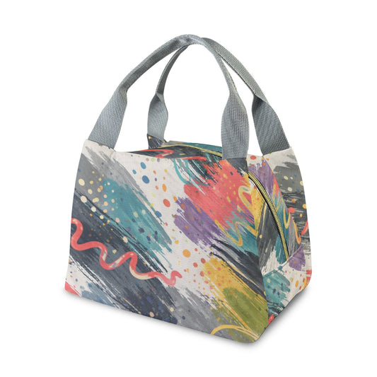 Bunte Lunchtasche – Kompakt & Stylisch