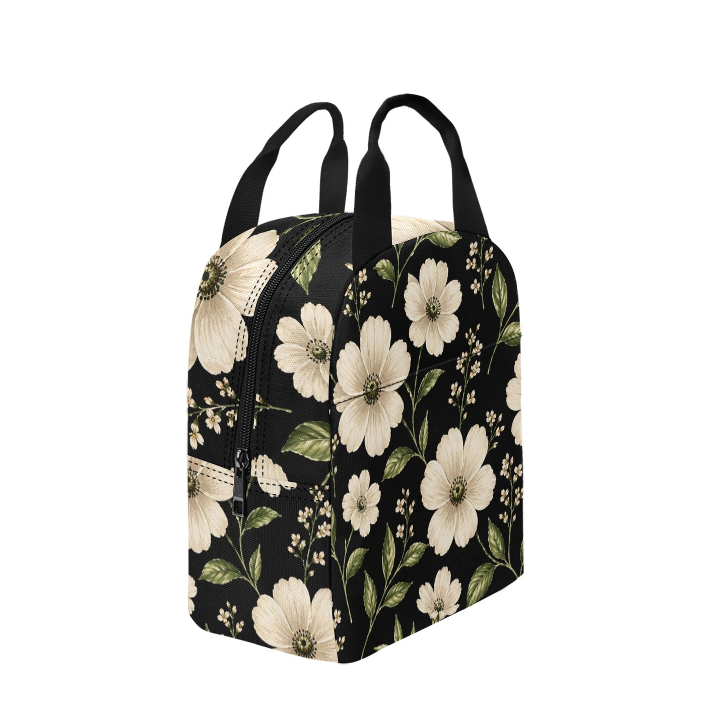 Isolierte Lunch-Tasche mit Blumenmuster