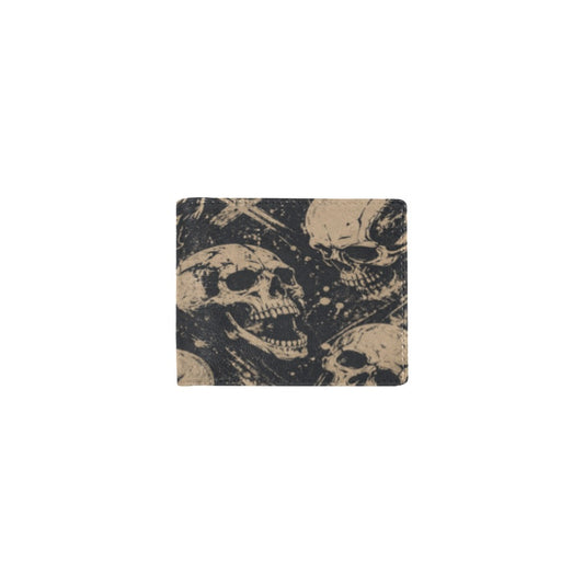 Bifold Geldbörse Herren – Skull Design
